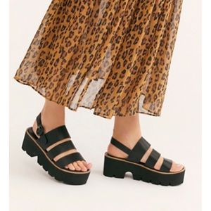 Free People Coolway Lug Platform Sandal